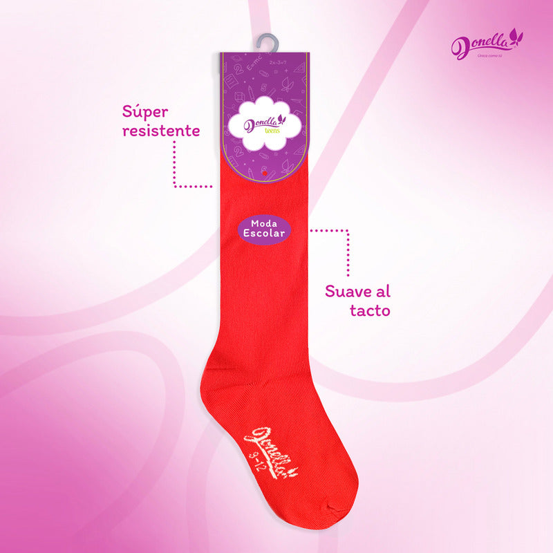 6 Pack Calceta Escolar Microfibra Super Resistente