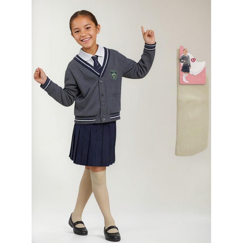 6 Pack Calceta Escolar Premium Máxima Duración