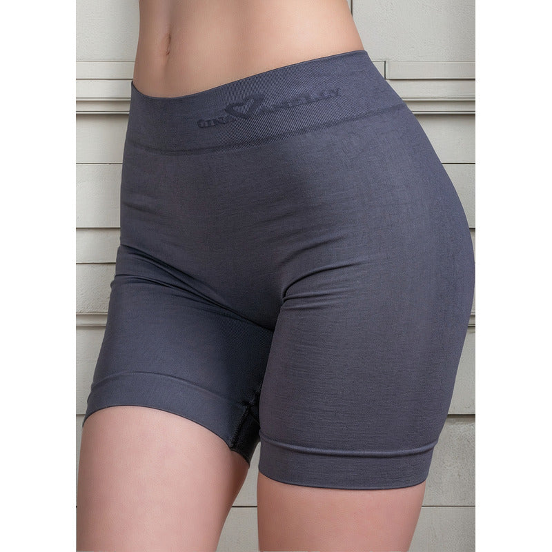 Short Licra Deportiva Microfibra Premium Sin Costuras