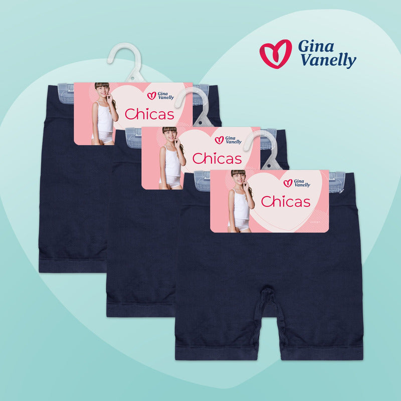 Short Licra Niña Gina Vanelly Microfibra Premium