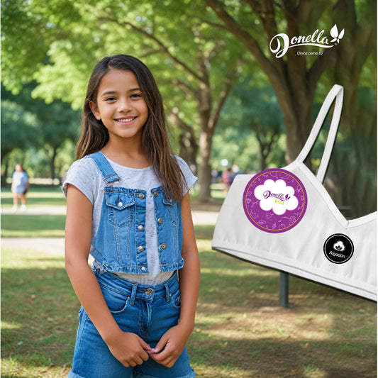6 Pack Top Niña Donella Algodón Coquetos Comodos Durables