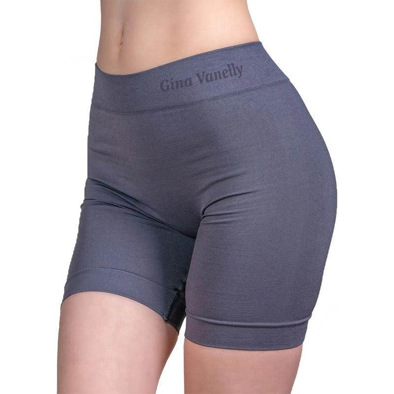 Short Licra Deportiva Microfibra Premium Sin Costuras