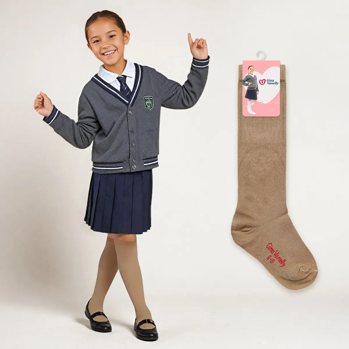 12 Pack Calceta Escolar Premium Máxima Duración