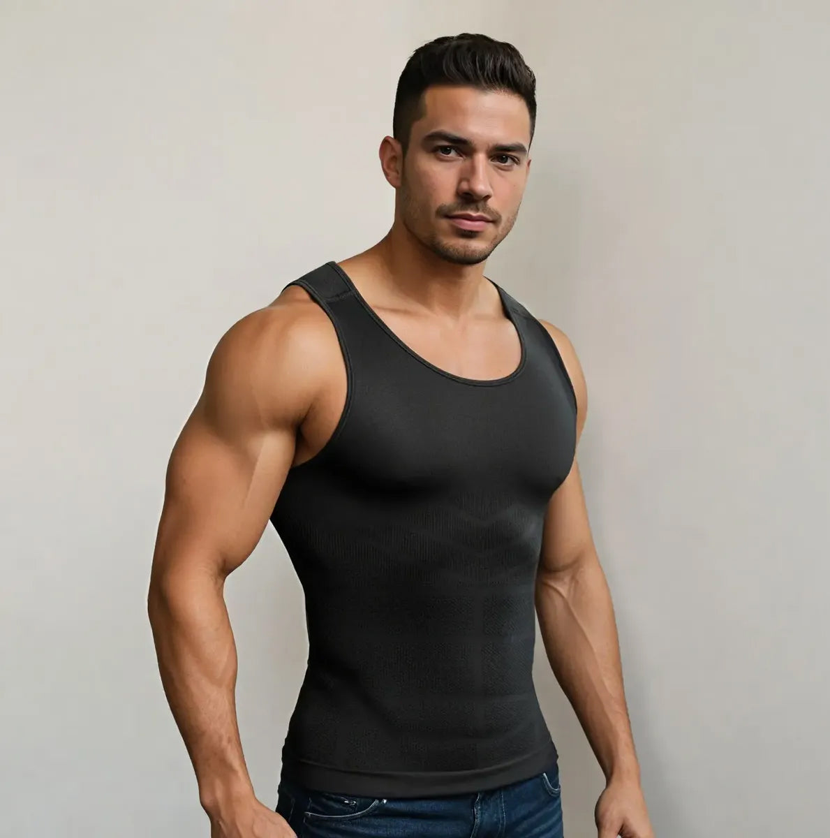 Camiseta Faja Control Modeladora Microfibra Premium