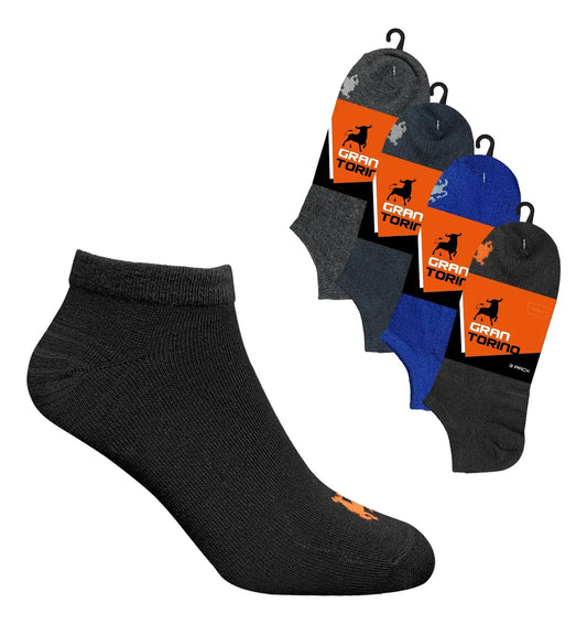 12 Pares Tines Hombre Invisibles Super Cómodos Durables