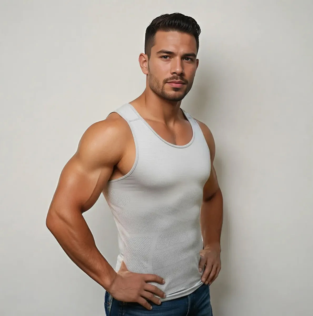 Camiseta Faja Control Modeladora Microfibra Premium