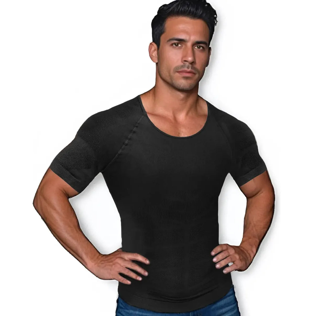 Playera Faja Control Modeladora Microfibra Premium